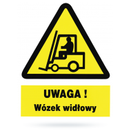 Tab: Uwaga! Wózek widłowy    ZOO-13