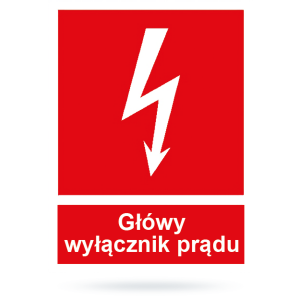 Tab: GŁÓWNY WYŁĄCZNIK PRĄDU...