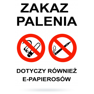 Tab: Zakaz palenia dotyczy...