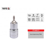 Klucz trzpieniowy TORX 1/2" T25  L- 55mm