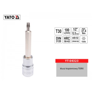 Klucz trzpieniowy TORX 1/2"...