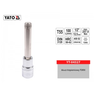 Klucz trzpieniowy TORX 1/2"...