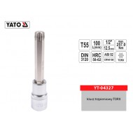 Klucz trzpieniowy TORX 1/2" T55  L-100mm