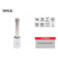 Klucz trzpieniowy TORX 1/2" T60  L-100mm