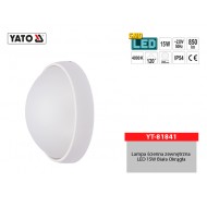 LAMPA ŚCIEN ZEWN LED 15W BIAŁA OKRĄGŁA