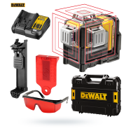 Laser krzyżowy DEWALT DCE089D1R 10,8V czerwony