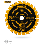 Piła tarcz DEWALT DT10300 165x24zx20 widia EXTREME