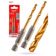 Wiertła do metalu fi 2mm MILWAUKEE 48894703 (2szt)