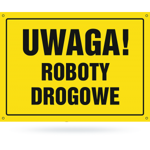 Tab: Uwaga roboty drogowe...