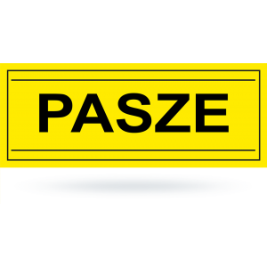 Tab: Pasze żółto czarna...