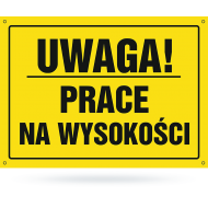 Tab: Uwaga! Prace na wysokości żół-cza BTO-7 20x33