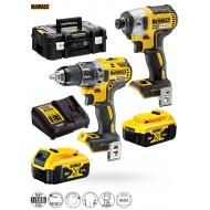 Zestaw DEWALT DCK268P2T wiert-wkręt + zakrętarka