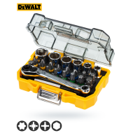 Zestaw 24 bity nasadki grzechotka DEWALT DT71516