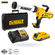 Wyciskacz do kartuszy DEWALT DCE571D1 310ml 1x2Ah