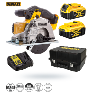 Pilarka tarczowa DEWALT DCS373M2 18V 2x4Ah 140mm