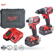 Wkrętarka i zakrętarka Milwaukee M18 CBLPP2B-502C