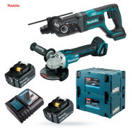 COMBO DLX2153TJ1 DGA504 + DHR241 2x5Ah MAKITA