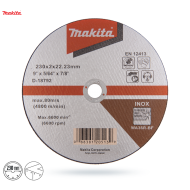 Tarcza do metalu 230x2,0  INOX  MAKITA