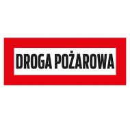 Tab: Droga pożarowa  ZP-33 14x36cm