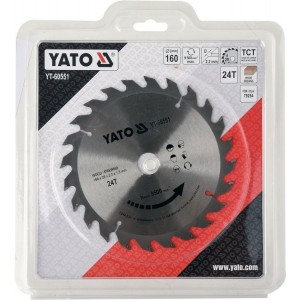 Tarcza YATO YT-60551 TCT do...