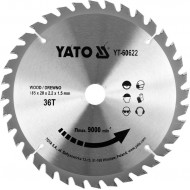 Tarcza YATO YT-60622 do drewna TCT 185x36Tx20mm