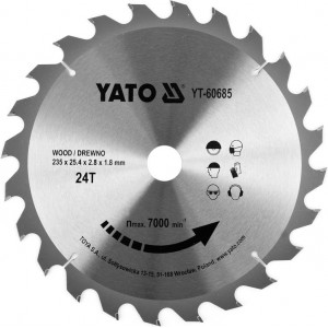 Tarcza YATO YT-60685 drewno...