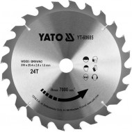 Tarcza YATO YT-60685 drewno z widią 235x24Tx25,4