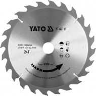 Tarcza YATO YT-60731 do drewna TCT 255x24Tx30mm