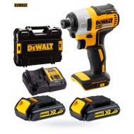 Zakrętarka udarowa BL aku 18V 2x1,5Ah 170Nm DeWALT