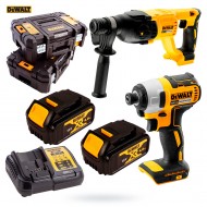 Zestaw DCD790 DCH133 2aku 4Ah TSTAK II DeWalt