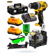 Zestaw 12V DCD701 DCE089G 2x2,0Ah TSTAK V DeWalt