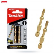 BIT PZ2 x 50mm (2szt) IMPACT GOLD MAKITA