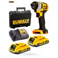 Zakrętarka udar 18V 155Nm 2x2Ah DeWalt DCF885D2