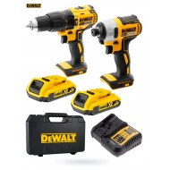 Wkrętarka DCD778 + zakrętarka DCF887 2x2Ah DEWALT