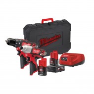 ZESTAW POWERPACK Milwaukee M12BPP2B-421C