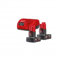 AKUMULATOR 2x6AH + ŁADOWARKA Milwaukee M12NRG-602