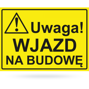 Tab: Uwaga! Wjazd na budowę