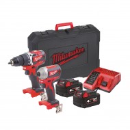 ZESTAW POWERPACK Milwaukee M18CBLPP2B-402C