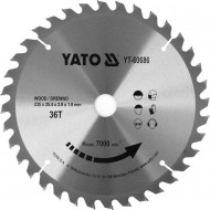 Tarcza YATO YT-60686 drewno z widią 235x36Tx25,4