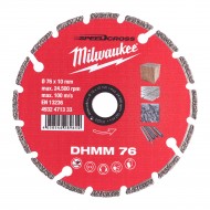 Tarcza diamentowa DHmm 76mm 1 szt. Milwaukee