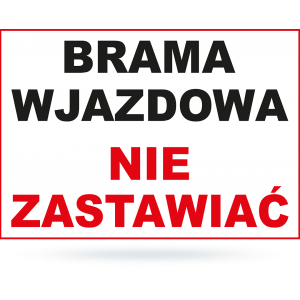 Tab. Brama wjazdowa nie...