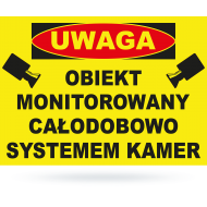 Tab: Uwaga obiekt monit. całodob. sys. kamer ZI-12