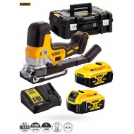 Wyrzynarka DEWALT DCS335P2 18V 135mm 2x5Ah gł/cię