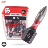 Bit Milwaukee 4932430861 PZ1x25mm udar 25szt