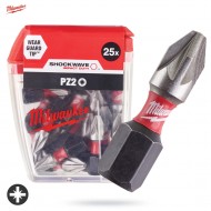 Bit Milwaukee 4932430864 PZ2x25mm udar 25szt