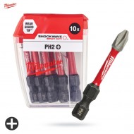 Bit Milwaukee 4932430855 PH2x50mm udar 10szt