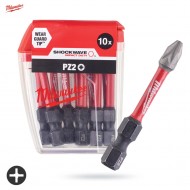 Bit Milwaukee 4932430866 PZ2x50mm udar 10szt