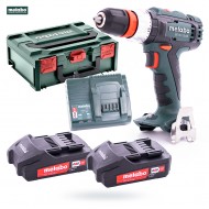 Wkrętarka 18V 2x2Ah PowerMaxx SC60 Quick Metabo