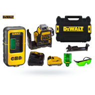 Laser DeWalt DCE089D1G zielony + detektor DE0892G