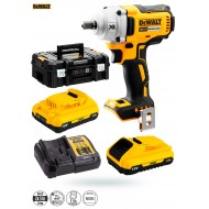 Klucz udarowy 18V 447Nm 1/2" 2aku 3Ah DeWalt